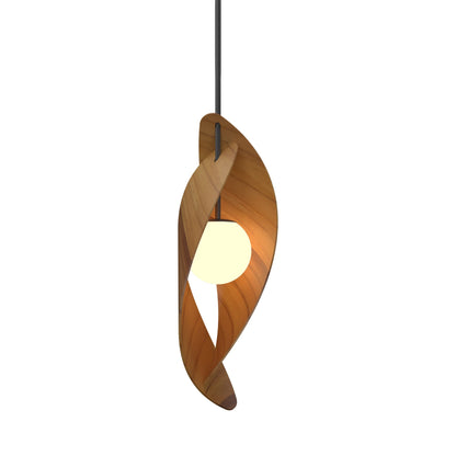 Oyster 1512 Pendant Light in Teak.