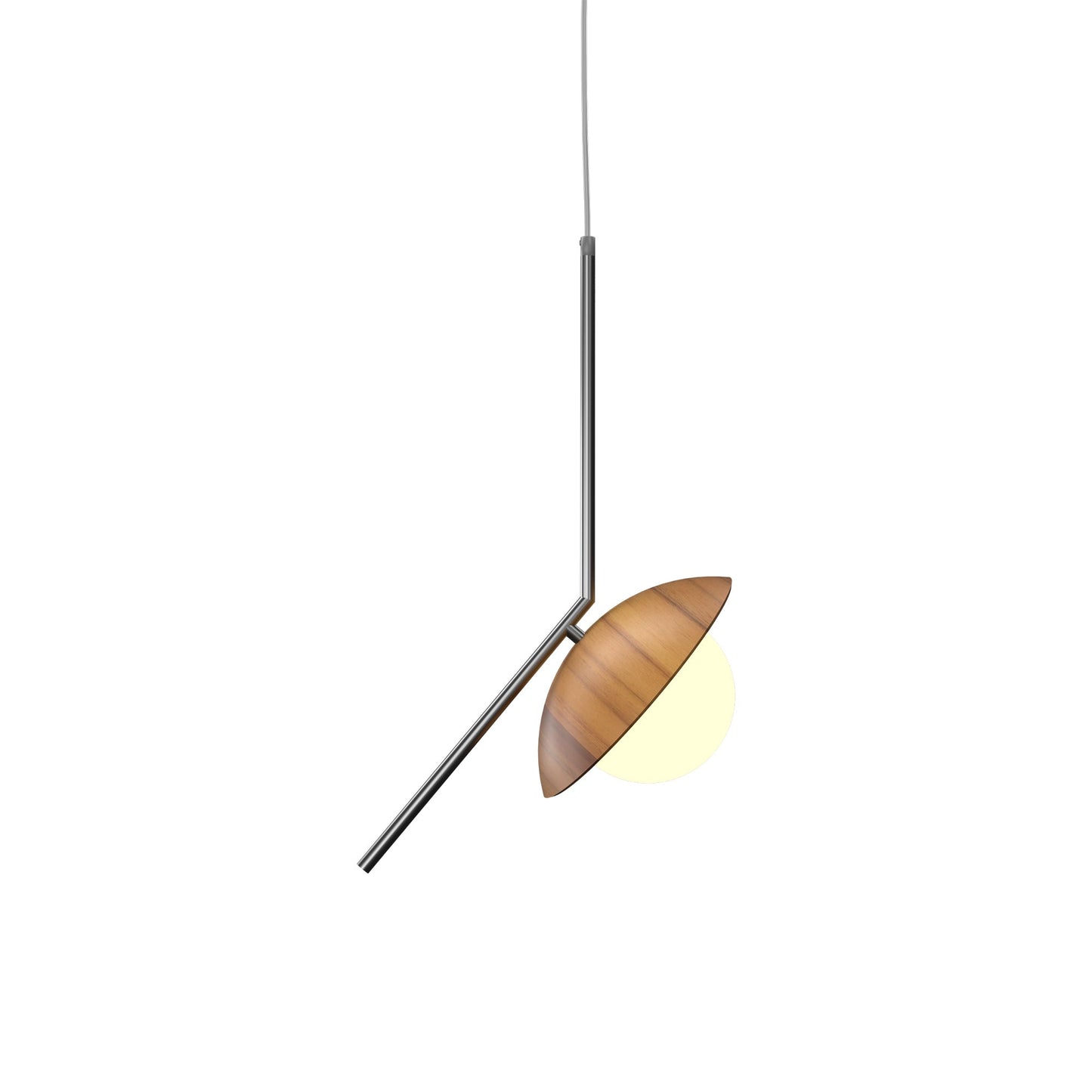 Oyster 1513 Pendant Light in Teak.
