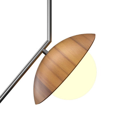 Oyster 1513 Pendant Light in Detail.