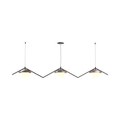 Oyster 1516 Pendant Light in American Walnut.