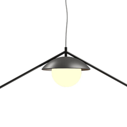 Oyster 1516 Pendant Light in Detail.