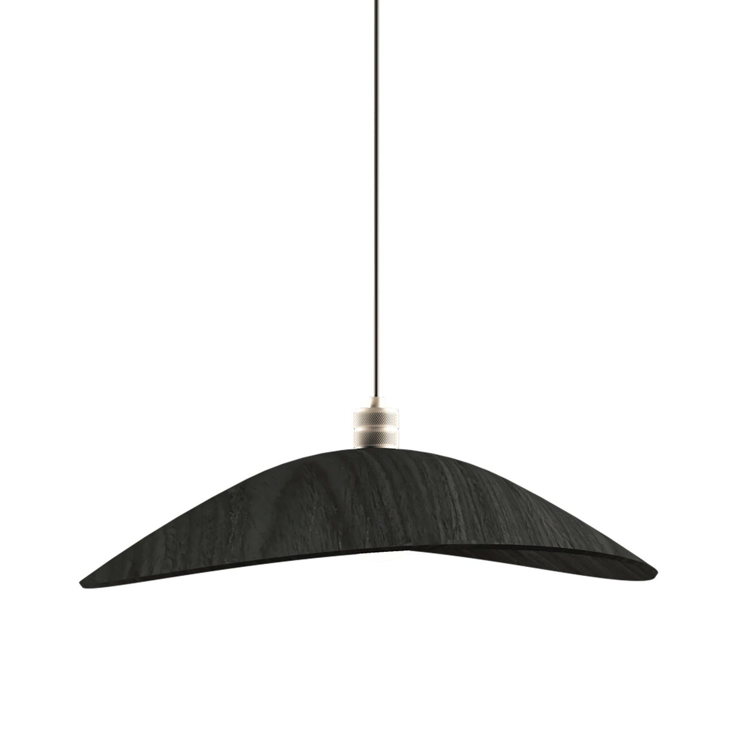 Oyster 1546 Pendant Light in Charcoal.