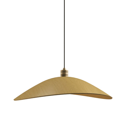 Oyster 1546 Pendant Light in Organic Gold.
