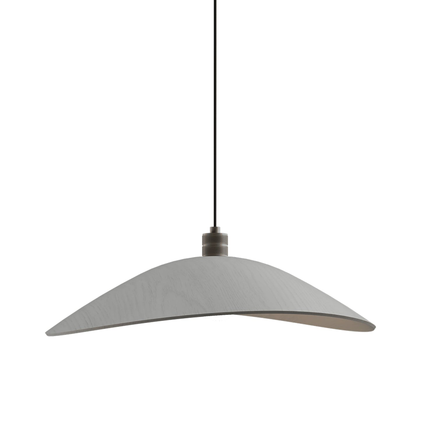 Oyster 1546 Pendant Light in Organic White.