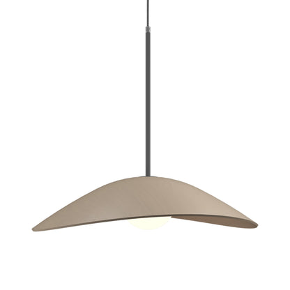 Oyster 1547 Pendant Light in Organic Cappuccino.
