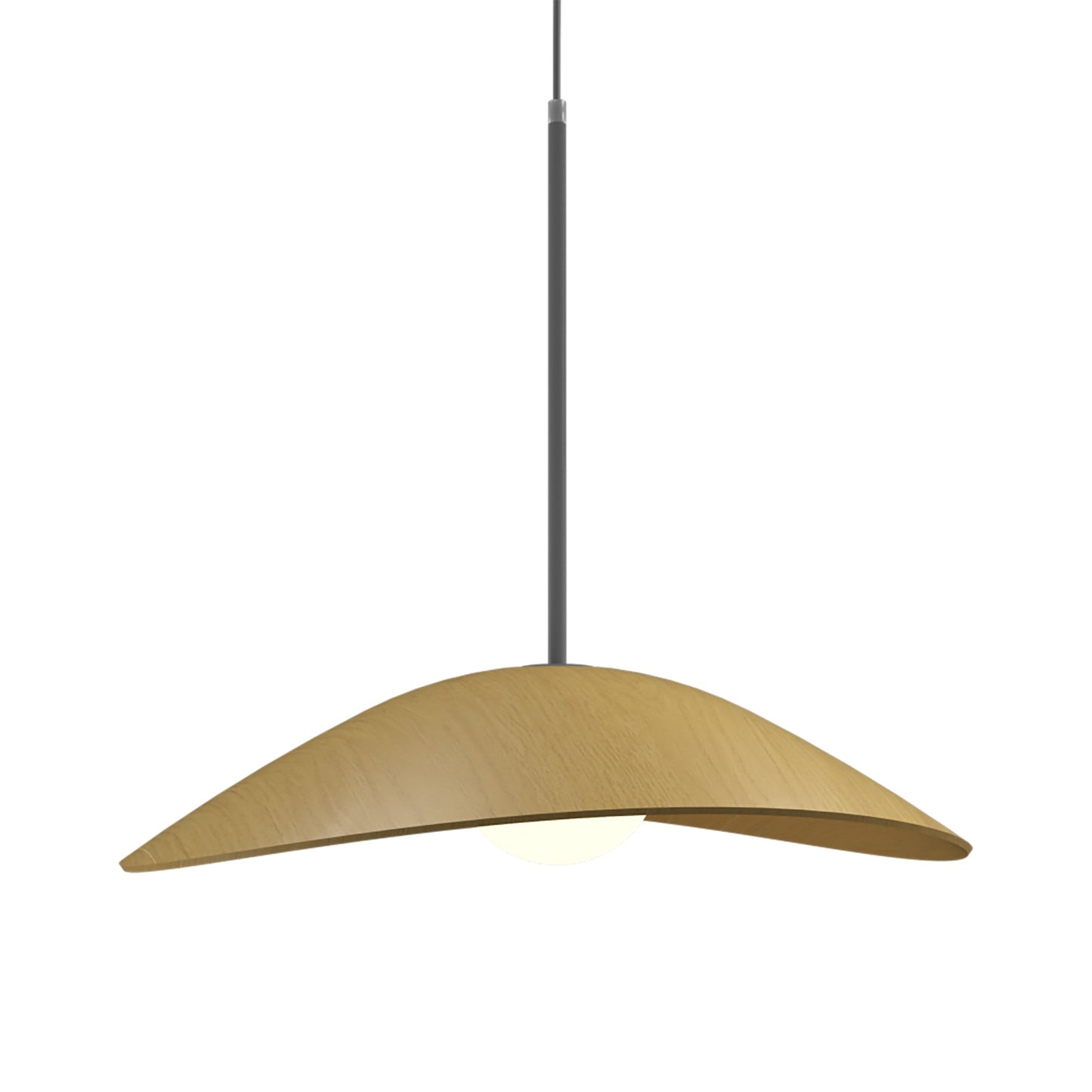 Oyster 1547 Pendant Light in Organic Gold.