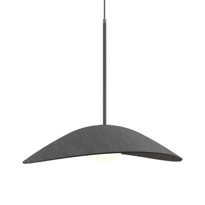 Oyster 1547 Pendant Light in Organic Lead Grey.