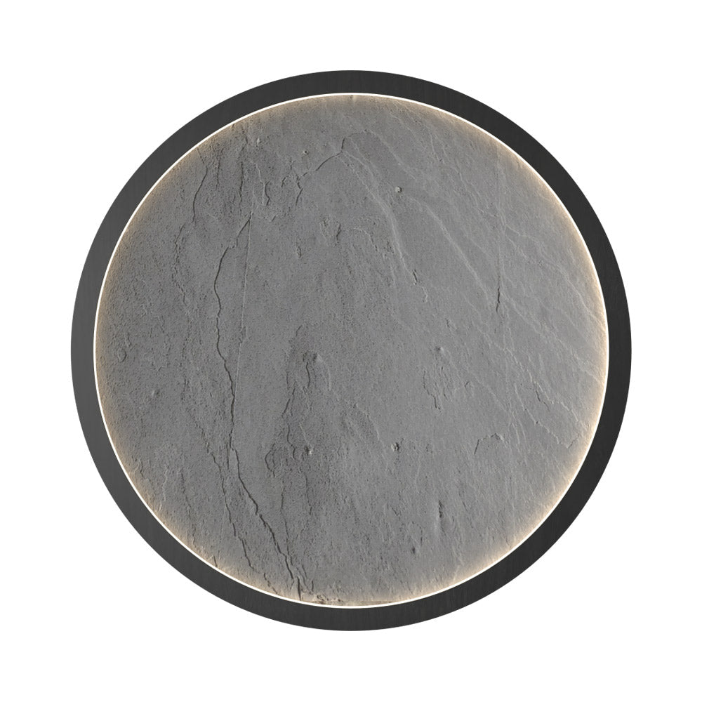 Petra 513 LED Flush Mount Ceiling Light in Charcoal (14.17-Inch).
