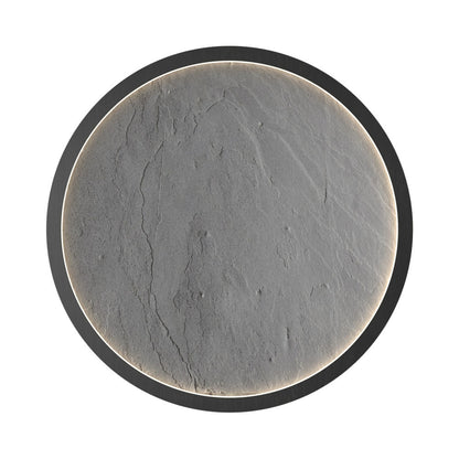 Petra 513 LED Flush Mount Ceiling Light in Charcoal (14.17-Inch).
