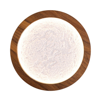 Petra Round LED Flush Mount Ceiling Light in Detail.