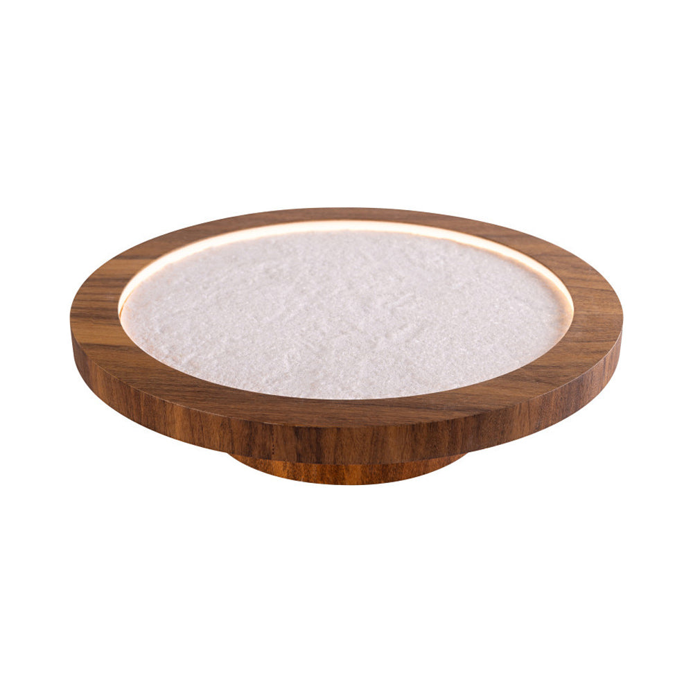 Petra Round LED Flush Mount Ceiling Light in Detail.