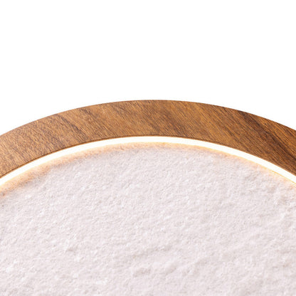 Petra Round LED Flush Mount Ceiling Light in Detail.