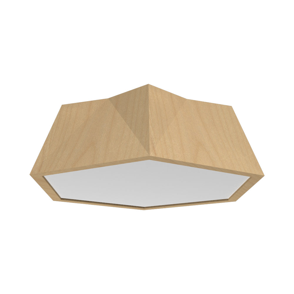 Physalis 5063 LED Flush Mount Ceiling Light in Maple.