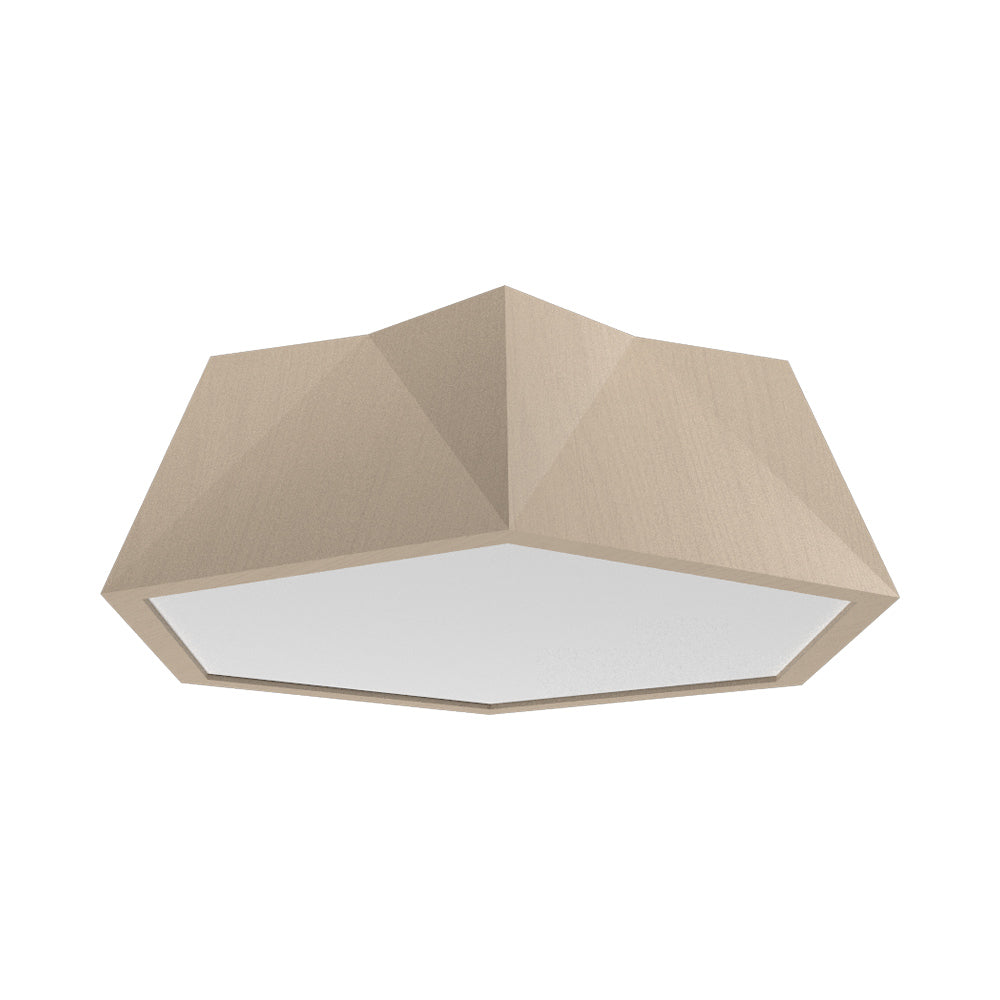 Physalis 5063 LED Flush Mount Ceiling Light in Organic Cappuccino.