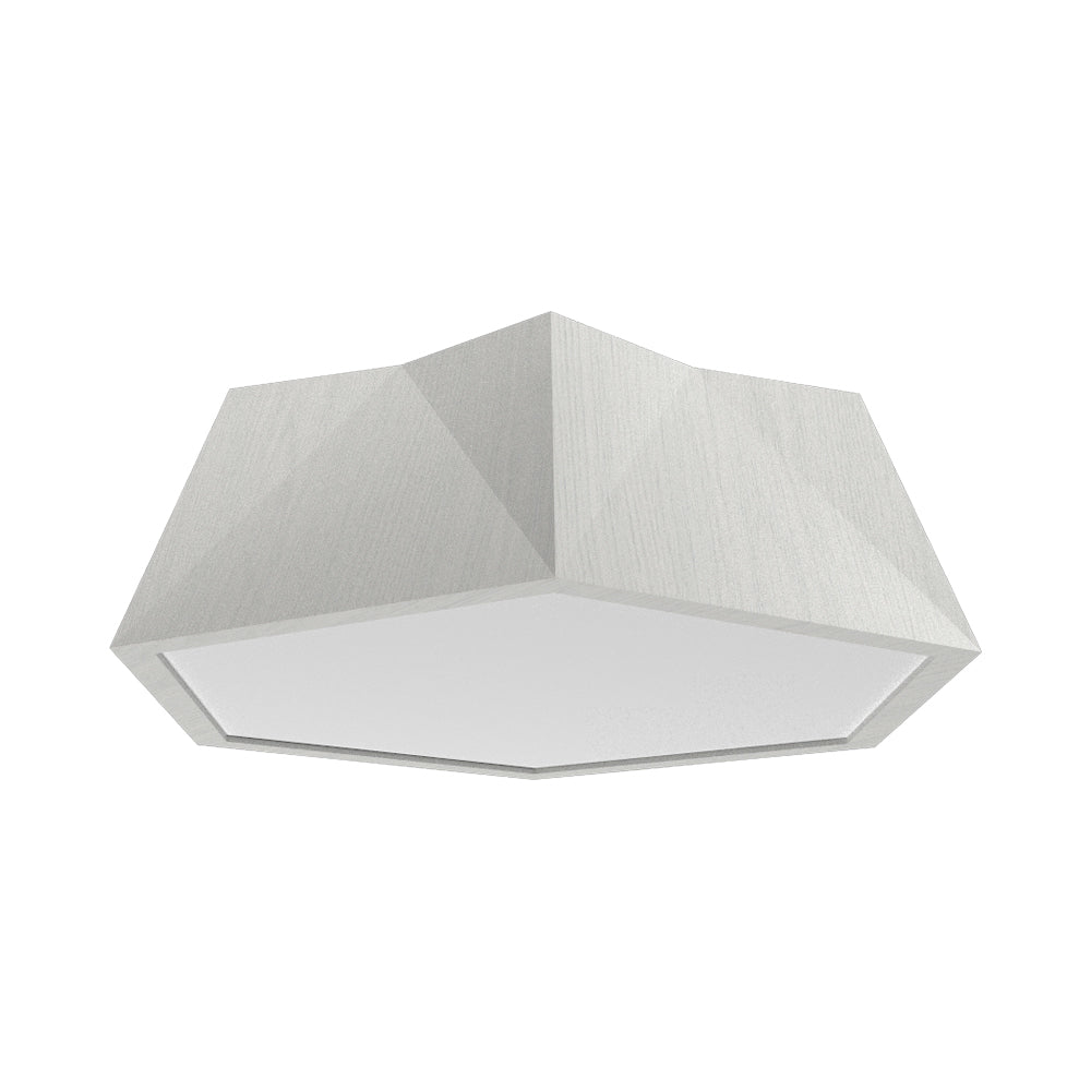 Physalis 5063 LED Flush Mount Ceiling Light in Organic White.