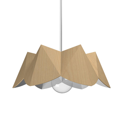 Physalis Pendant Light in Maple (Small).