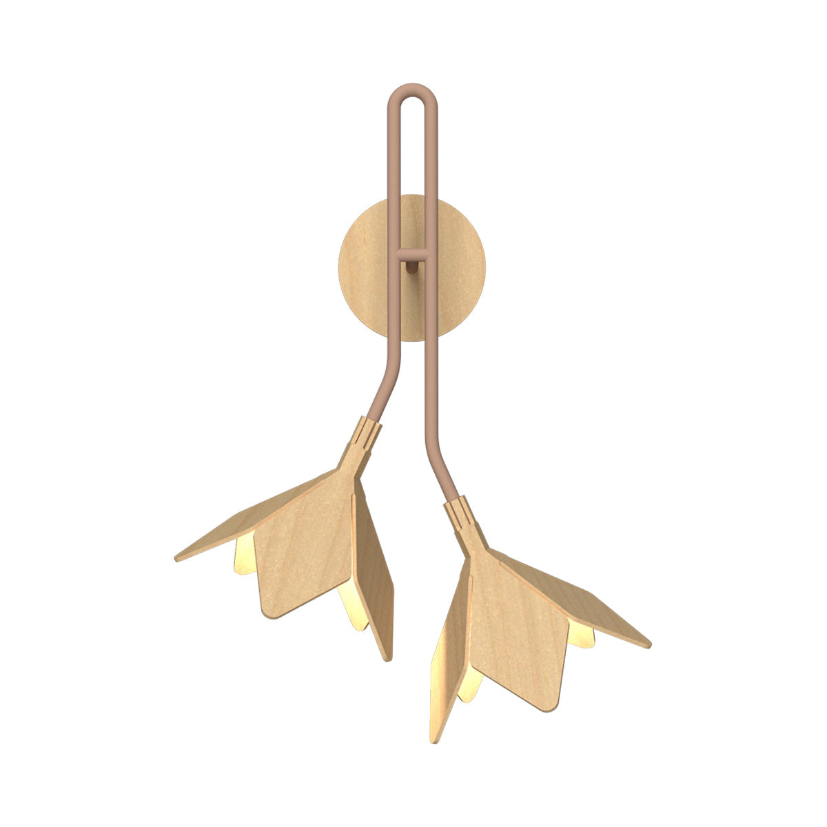 Sakura Wall Light in Maple.