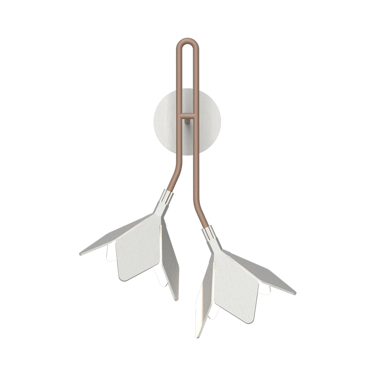 Sakura Wall Light in Organic White.