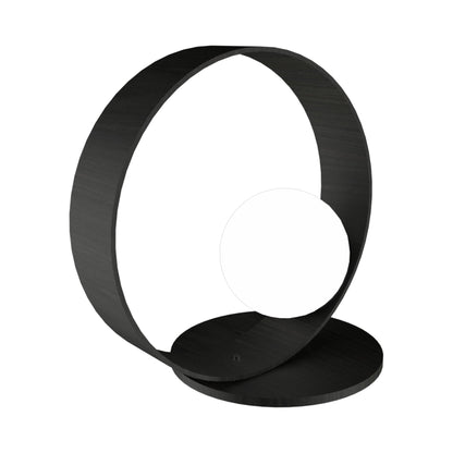 Sfera 141 Hoop Table Lamp in Charcoal.