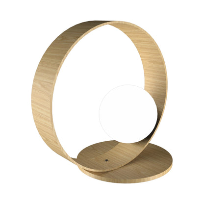Sfera 141 Hoop Table Lamp in Sand.