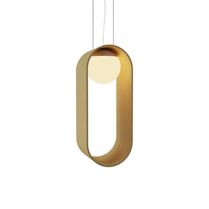 Sfera 1466 Pendant Light in Organic Gold.