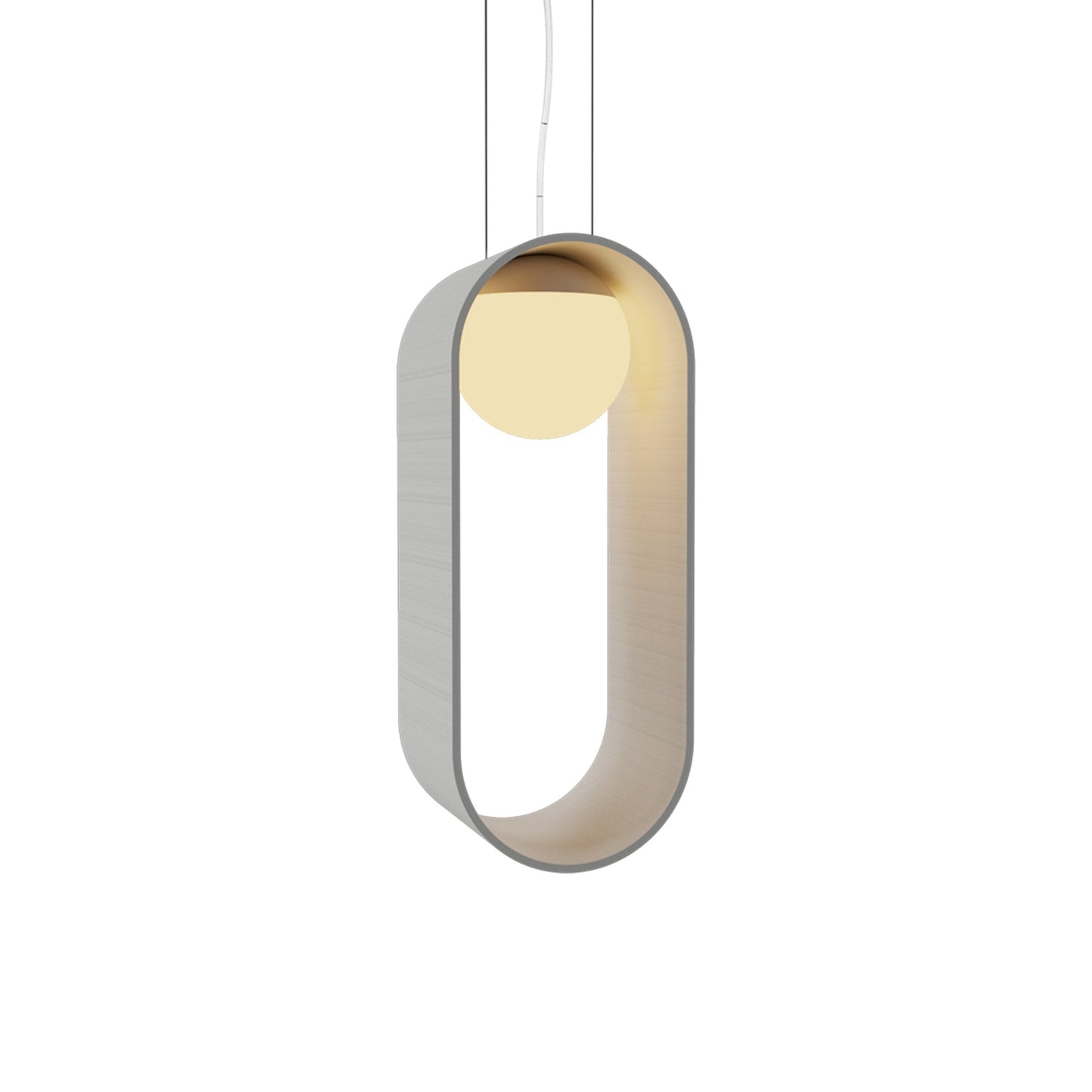 Sfera 1466 Pendant Light in Organic White.