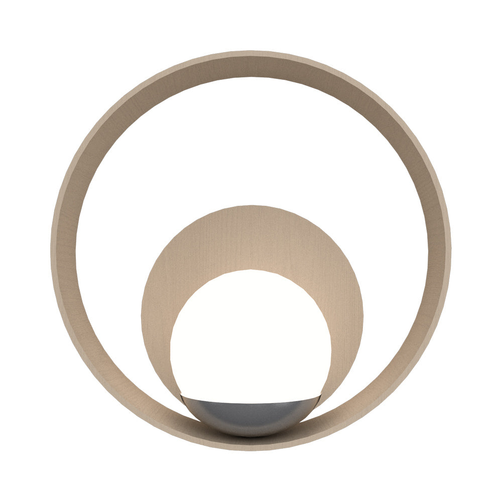 Sfera 415 Wall Light in Organic Cappuccino.