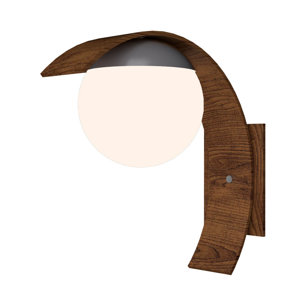 Sfera 416 Wall Light in Imbuia.