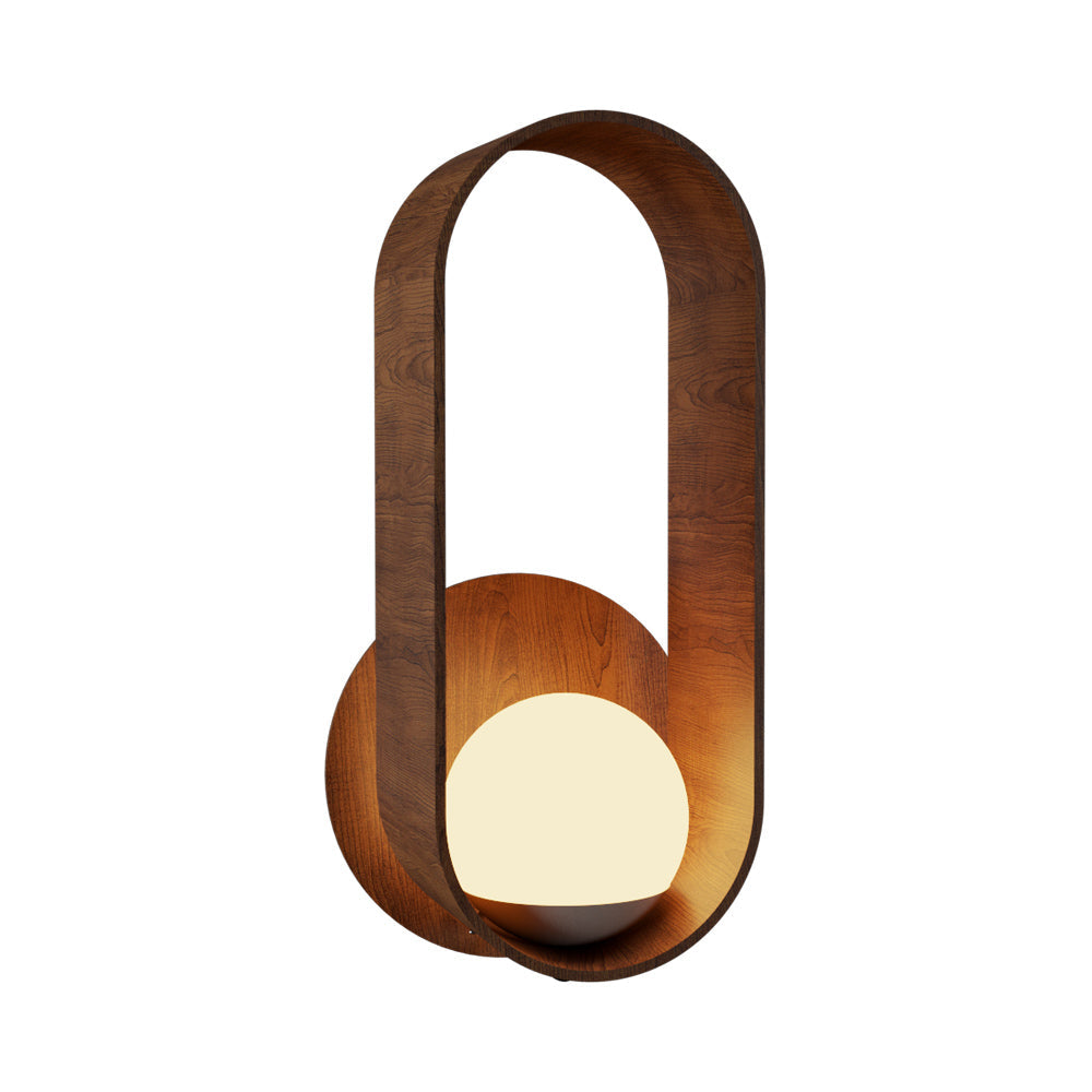 Sfera 4191 Wall Light in Imbuia.