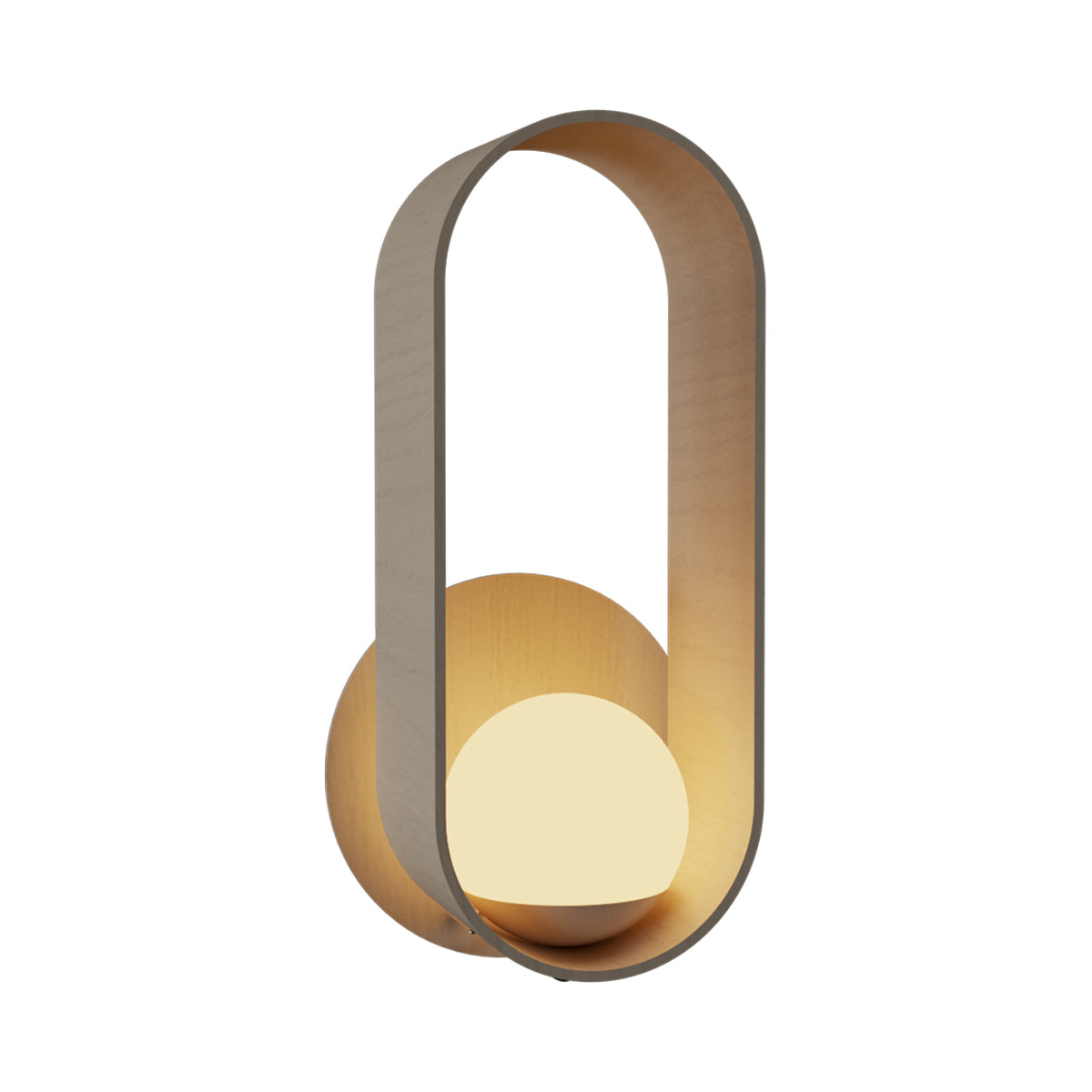 Sfera 4191 Wall Light in Organic Cappuccino.