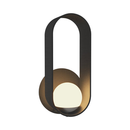 Sfera 4191 Wall Light in Organic Lead Grey.