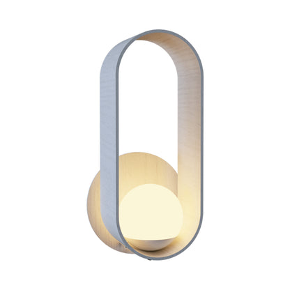 Sfera 4191 Wall Light in Organic White.