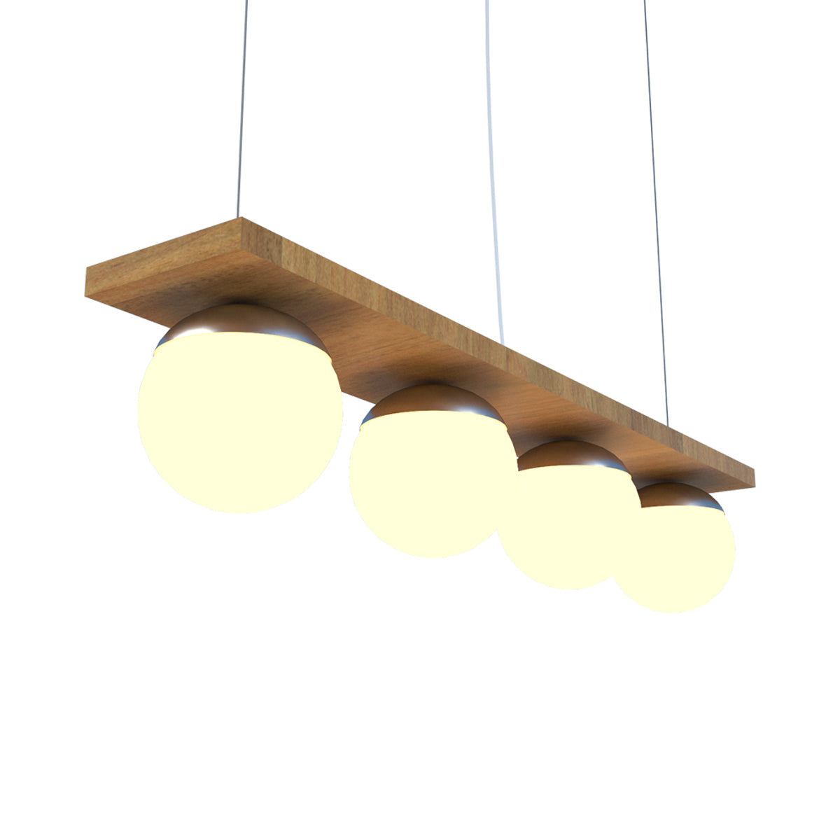 Sfera 623 Pendant Light in Louro Freijo.