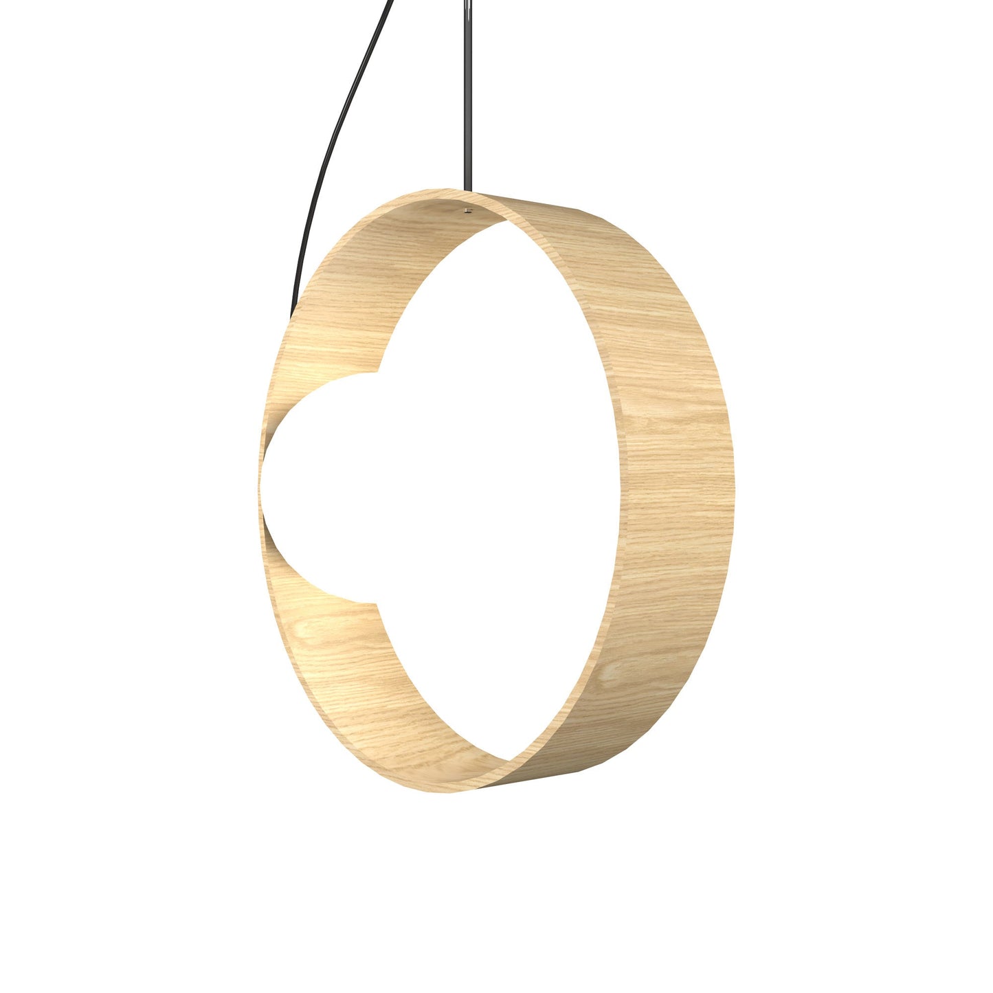 Sfera Hoop Pendant Light in Sand.