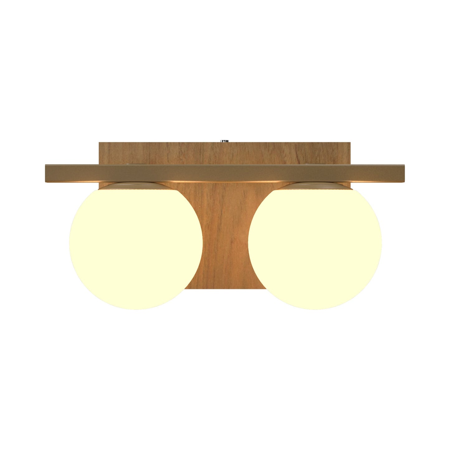 Sfera Multi Light Wall Light in Louro Freijo (2-Light).
