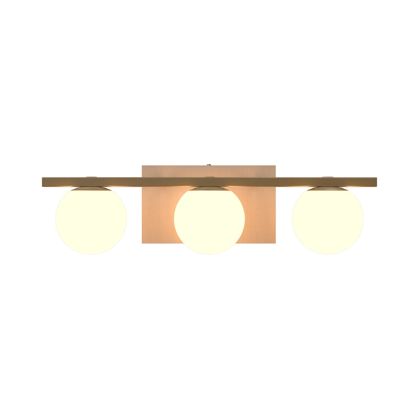 Sfera Multi Light Wall Light in Organic Cappuccino (3-Light).