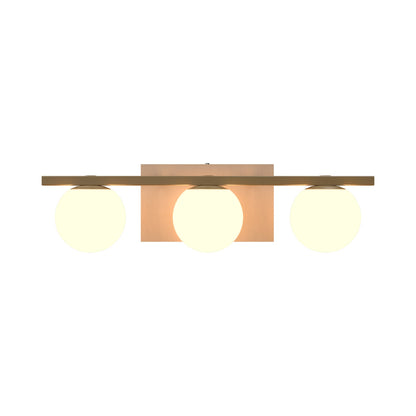 Sfera Multi Light Wall Light in Organic Cappuccino (3-Light).