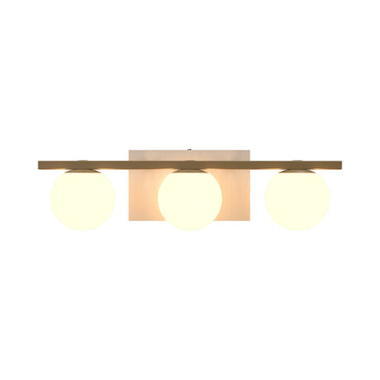 Sfera Multi Light Wall Light in Organic White (3-Light).