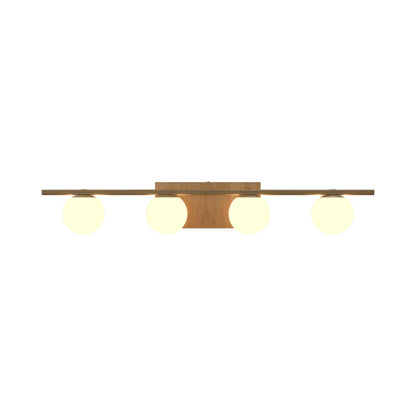Sfera Multi Light Wall Light in Louro Freijo (4-Light).