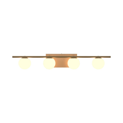 Sfera Multi Light Wall Light in Maple (4-Light).
