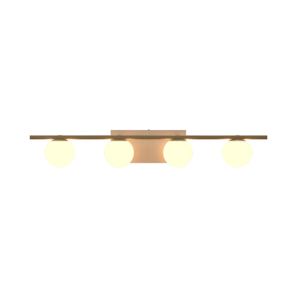 Sfera Multi Light Wall Light in Organic Cappuccino (4-Light).