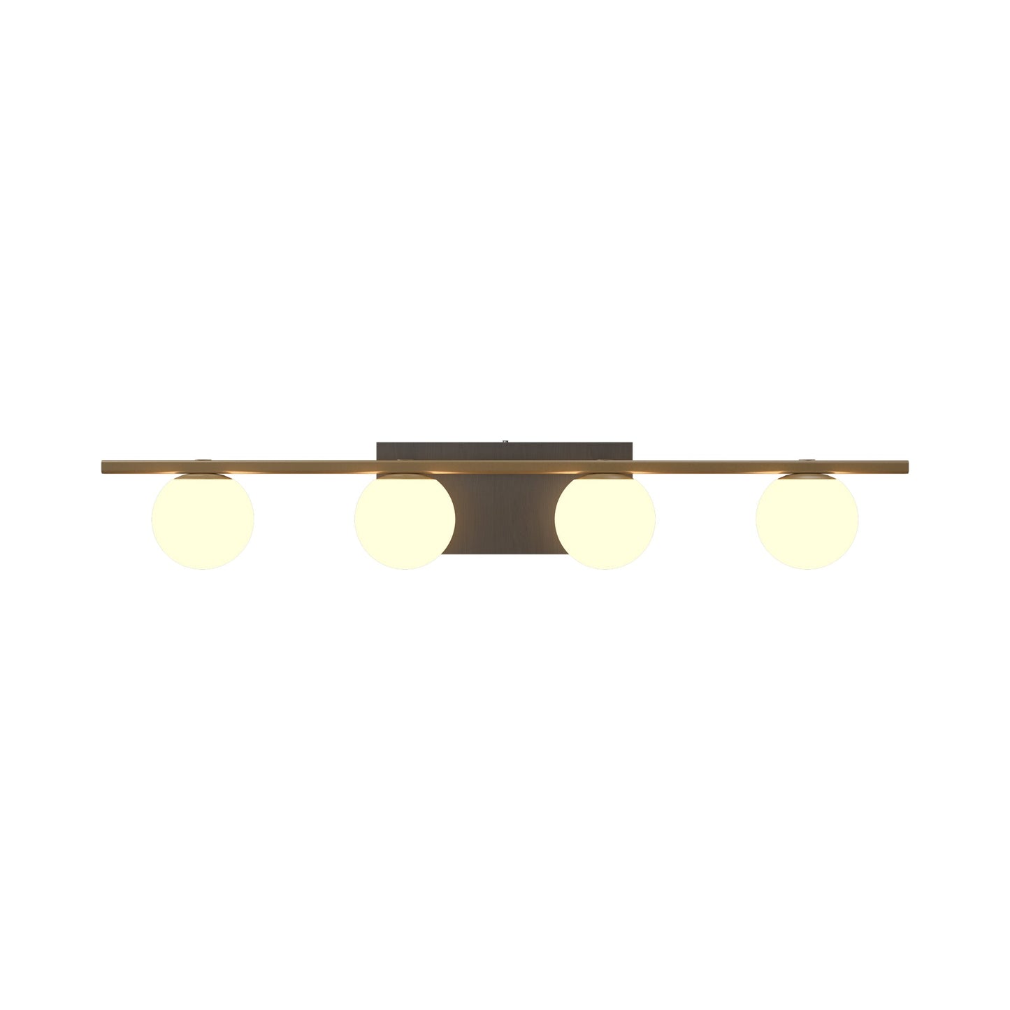 Sfera Multi Light Wall Light in Organic Lead Grey (4-Light).