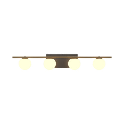 Sfera Multi Light Wall Light in Organic Lead Grey (4-Light).