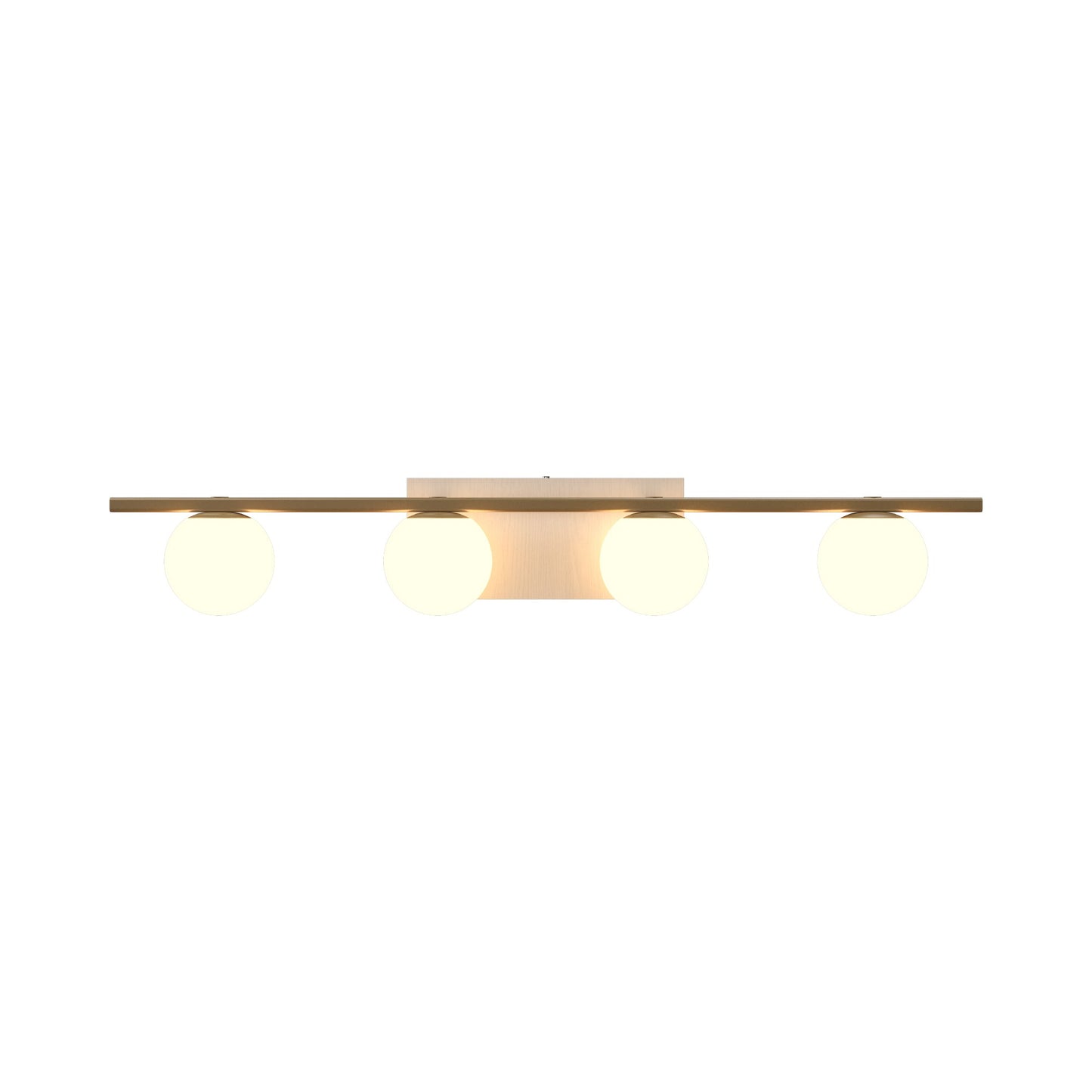 Sfera Multi Light Wall Light in Organic White (4-Light).
