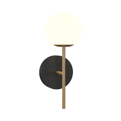 Sfera Single Wall Light in Charcoal.