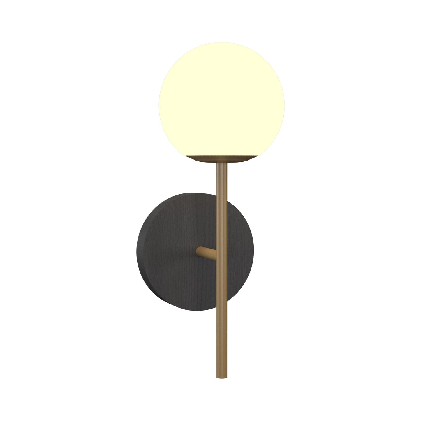 Sfera Single Wall Light in Organic Lead Grey.