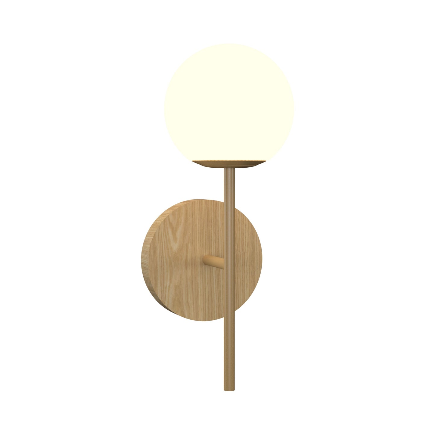 Sfera Single Wall Light in Sand.