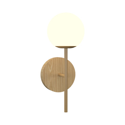 Sfera Single Wall Light in Sand.