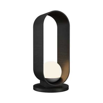 Sfera Table Lamp in Charcoal.