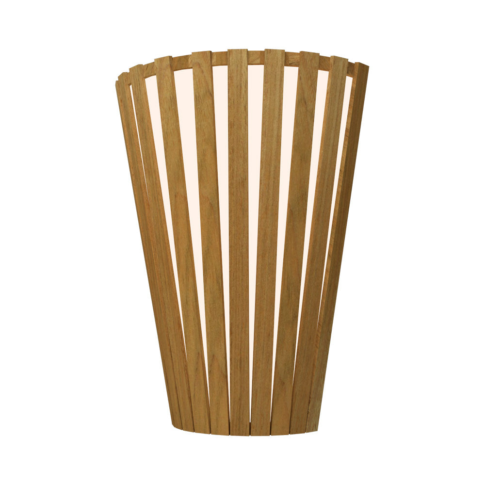 Slatted 456 Wall Light in Louro Freijo.